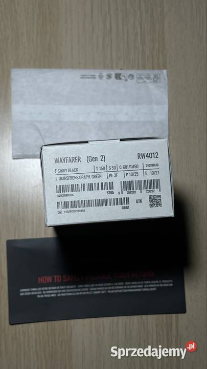 RayBan Meta Wayfarer Gen 2 Shiny Black Jaworzno