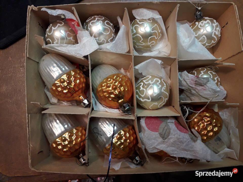 Bombki choinkowe prl 1