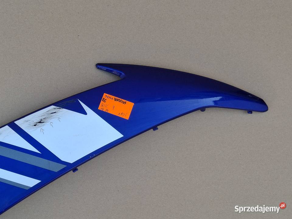 YAMAHA R6 0816 BOK PRAWY BOCZEK OWIEWKA PRAWA Części i akcesoria motocyklowe lubuskie Bieleń