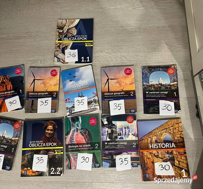 książki do szkoły średniej