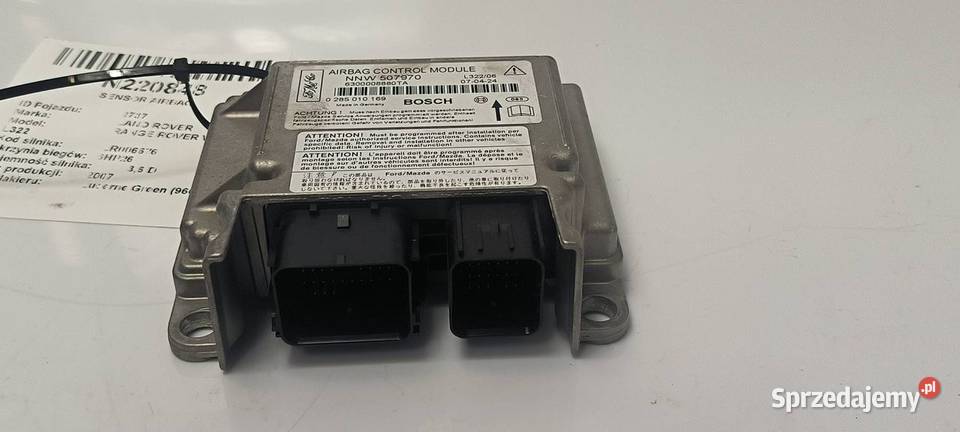 SENSOR AIRBAG LAND ROVER RANGE ROVER VOGUE L322 kujawsko-pomorskie Lipno