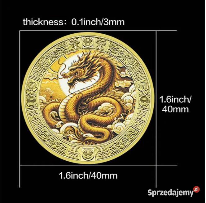 Kolekcjonerski zestaw monet medali chińskich