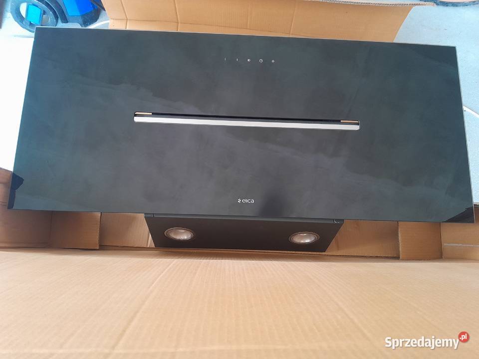 Okap Elica 90 czarny prawie nowy stan idealny Kraków sprzedam