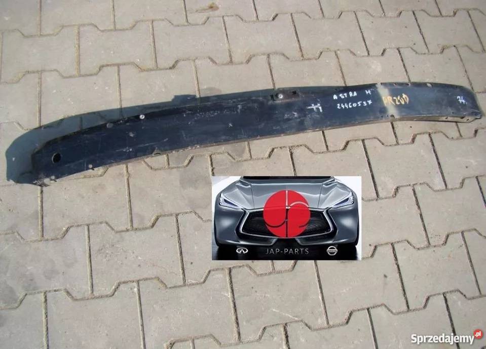 OPEL ASTRA H BELKA WZMOCNIENIE ZDERZAKA PRZÓD