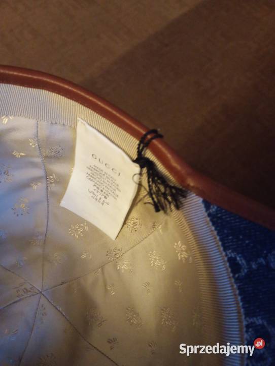 Czapka z daszkiem Gucci blue wielkopolskie Poznań