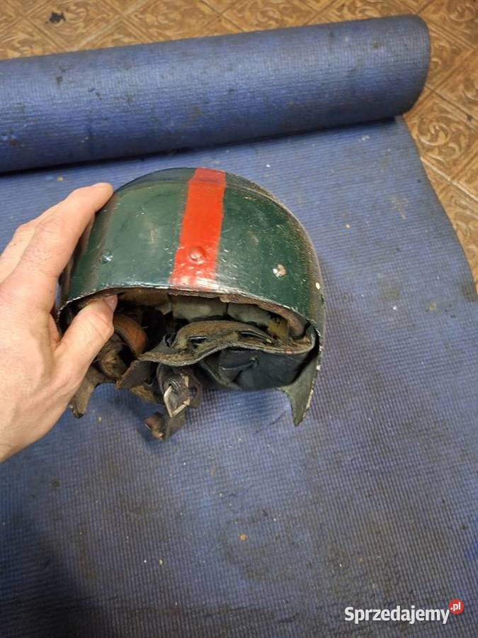 Kask PRL Wska Wfm SHL Junak Motorynka Romet Kaski Koszalin