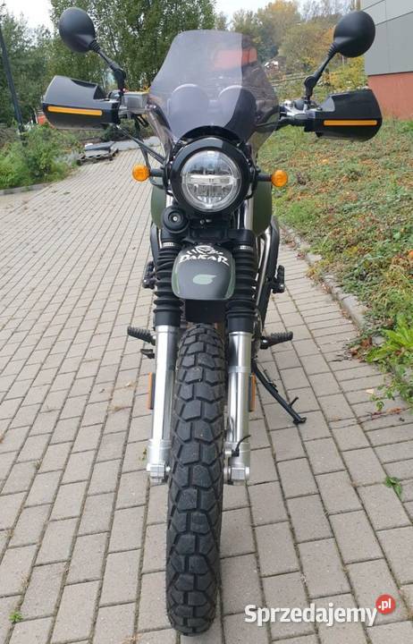 Motocykl retro scrambler SWM six days 500 Głogów