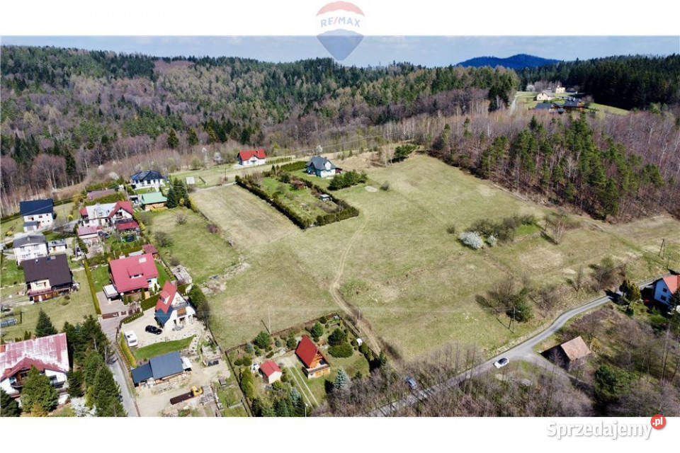 Działka w górach widokowa w sercu Beskidu Małego małopolskie Zagórnik