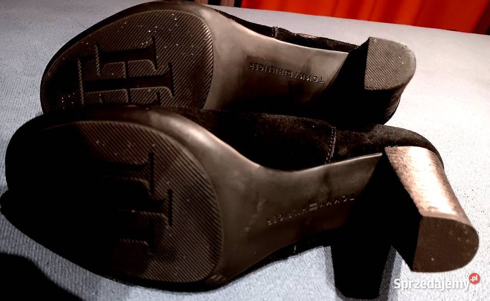 Skórzane botki Tommy Hilfiger 24cm Opole