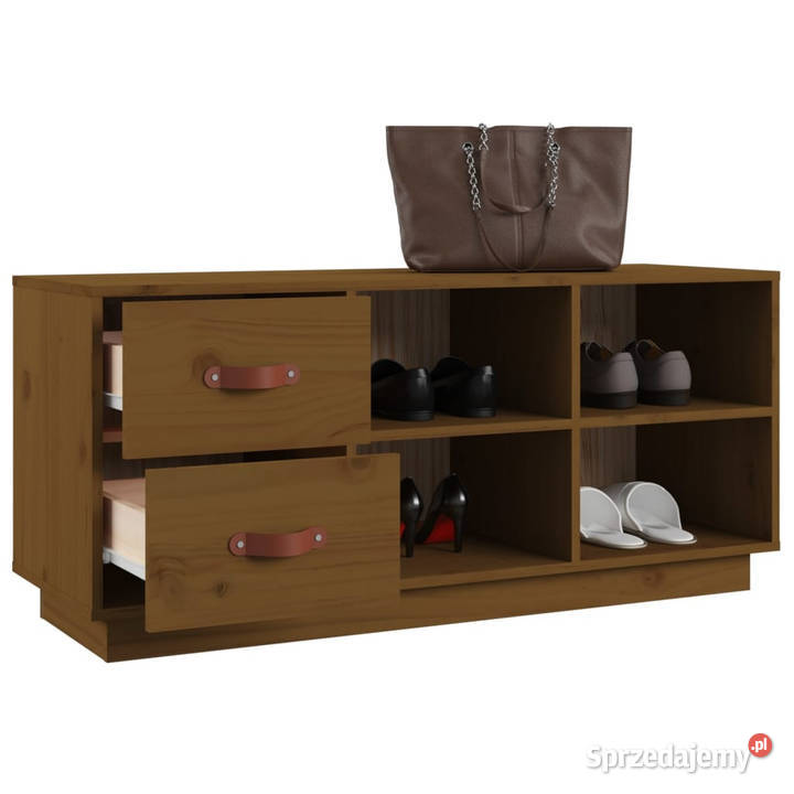 Szafka na buty miodowy brąz 100x34x45 lite Warszawa