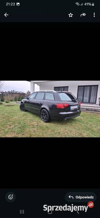 Audi a4 b7 2005 blac edytion
