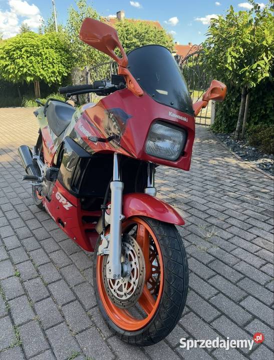 Kawasaki GPZ 900r Top Gun dolnośląskie Kąty Wrocławskie
