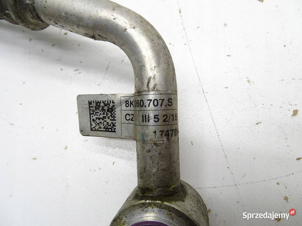 PRZEWÓD RURA WĄŻ KLIMATYZACJI AUDI A4 B8 A5 8T Przewody klimatyzacji małopolskie