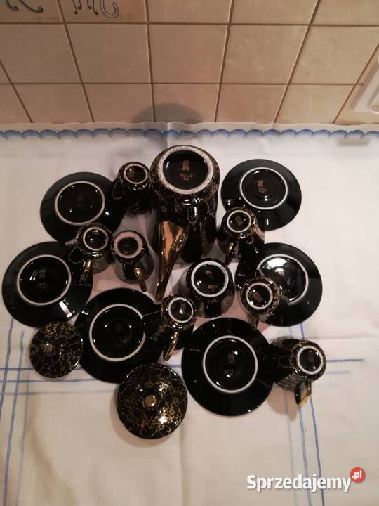 Serwis IRA do kawy chodzież porcelana PRL Poznań sprzedam