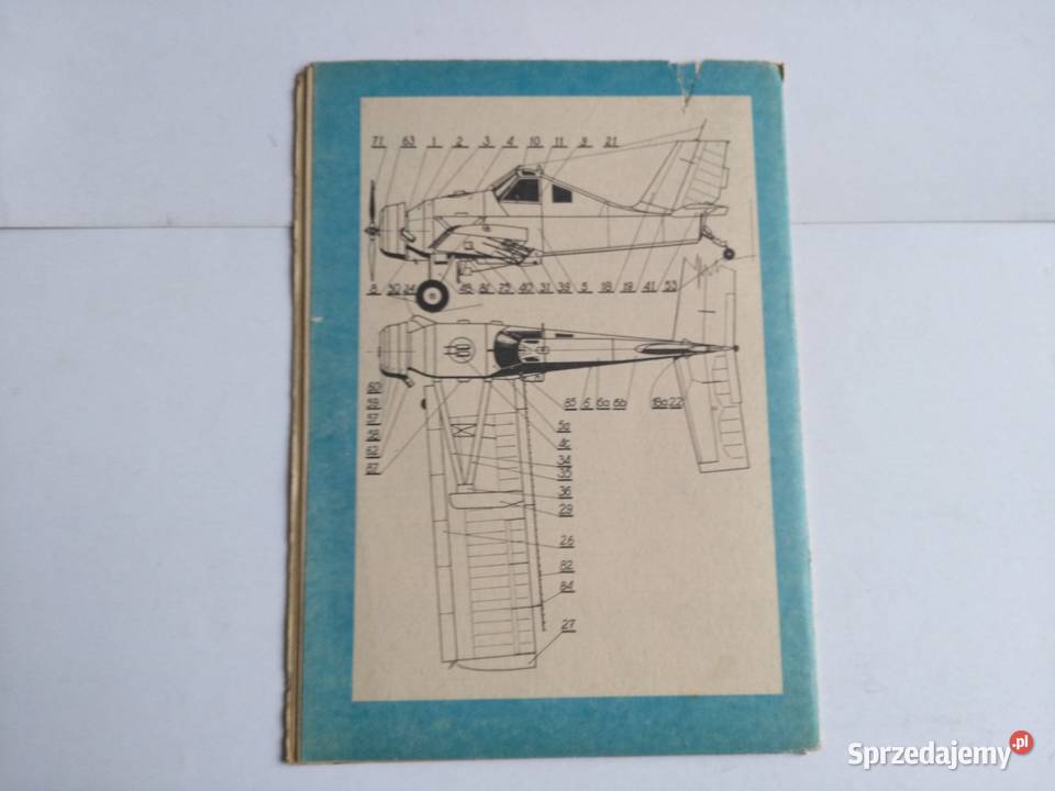 Mały Modelarz 101981 Samolot rolniczy PZL 106A Dąbrowa Górnicza sprzedam