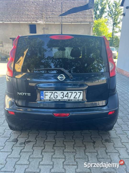 Nissan Note 14 benz manualna Żagań