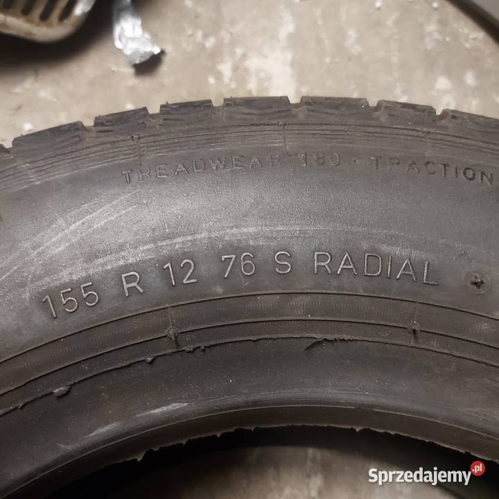 barum opona 155r12 nowa z epoki CSRS