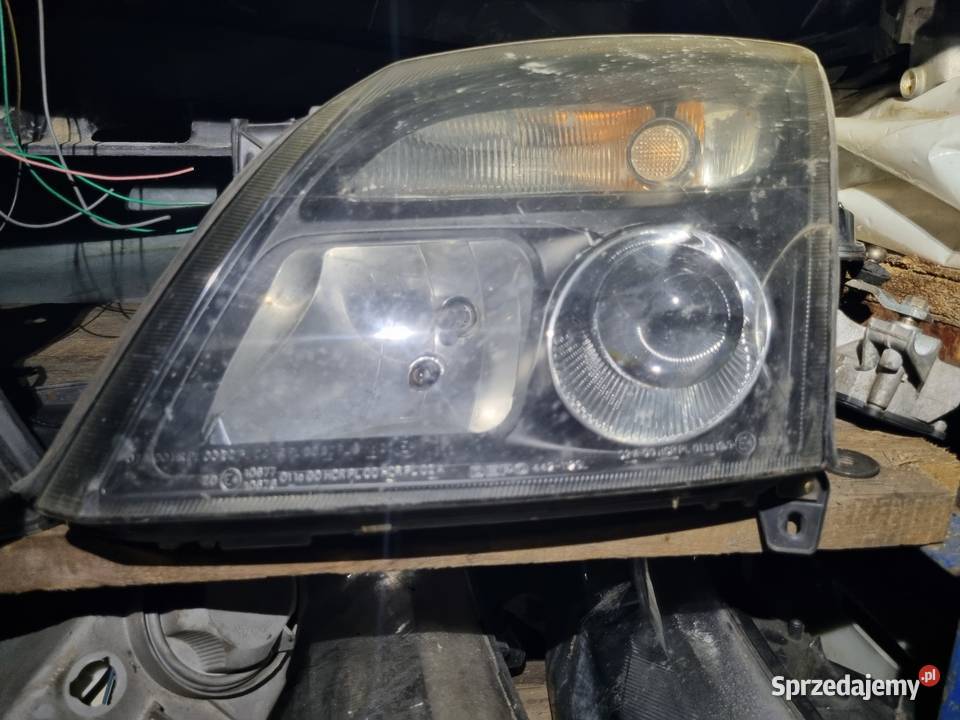 Opel Vectra C Przedlift Lampy Przod Czarne Skawina