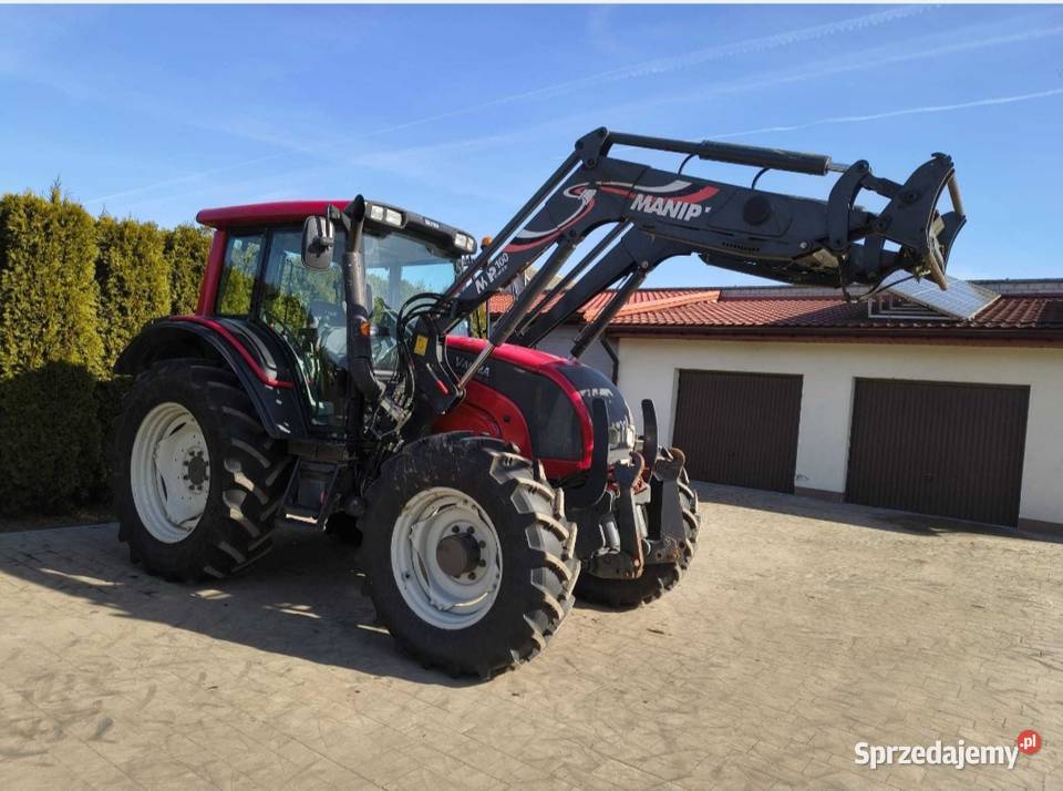 Valtra N101 z tuzem i ładowaczem Skrzynia biegów Manualna Grabów Szlachecki