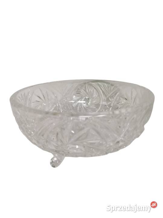 KRYSZTAŁOWA MISA BOMBONIERA Kłodzko