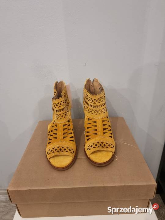 Letnie botki damskie Alpe 35 sprzedam