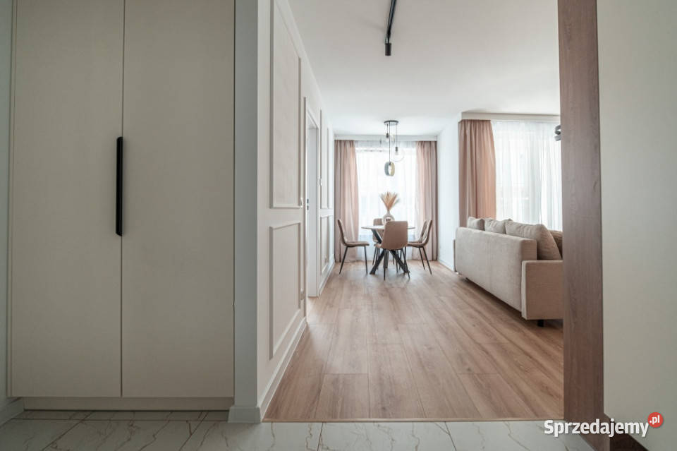 Stylowy apartament Odrą 48 m Nowa Przystań Kępa