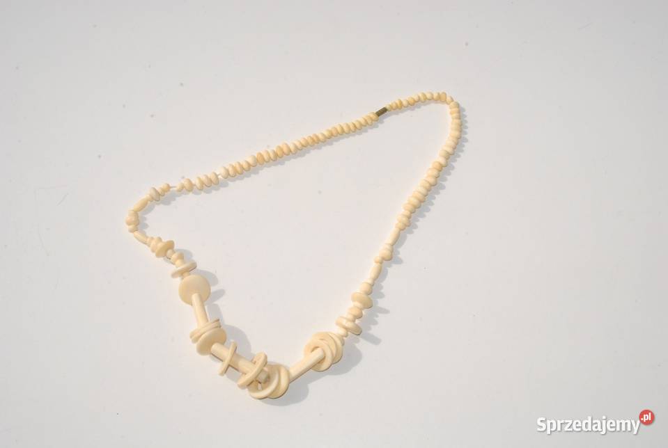 Stary naszyjnik kolia korale antyk Dla kobiet Dodatki Cieszyn