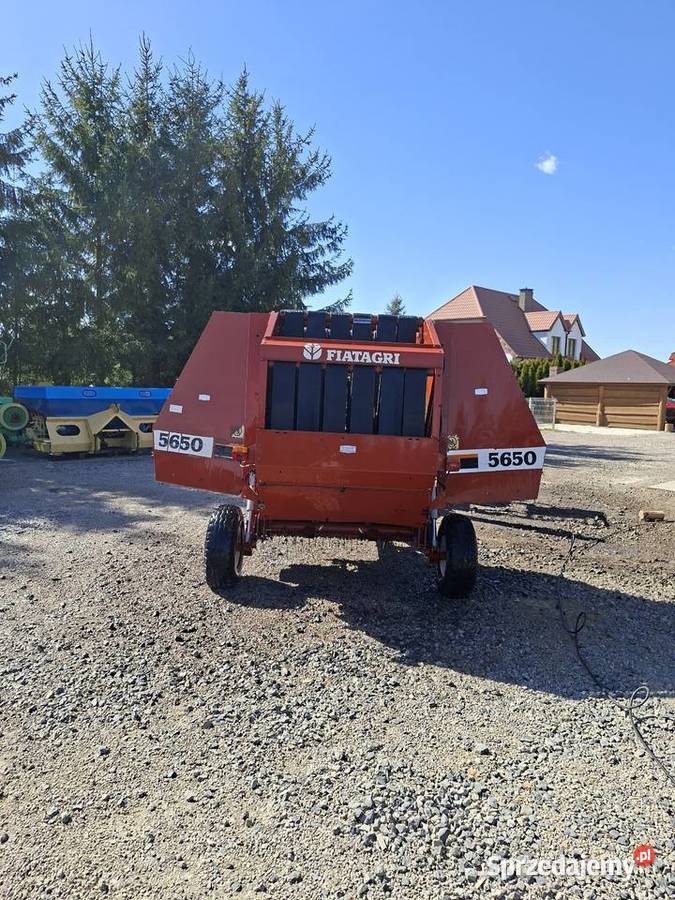 Prasa Rolujaca Fiatagri 5650 super stan lubelskie