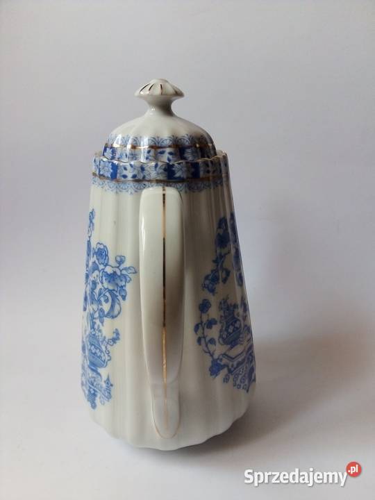 imbryk dzbanek porcelana China Blau Tuppack