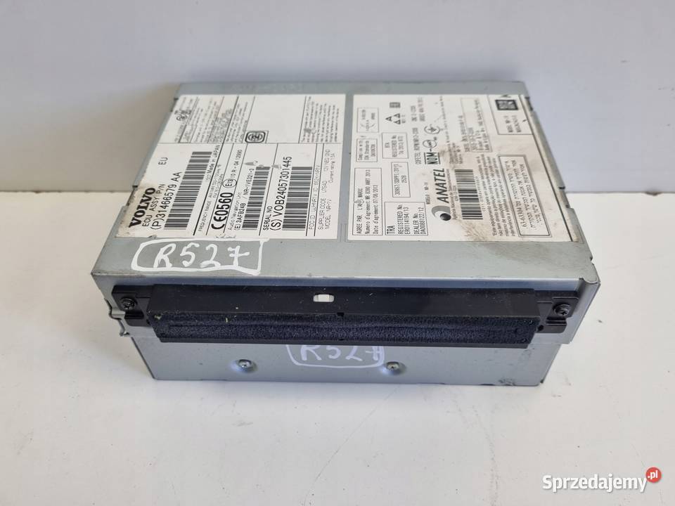 RADIO Volvo V40 II V60 S60 II 31466579 osobowe Sprzęt audio fabryczny Rudka sprzedam