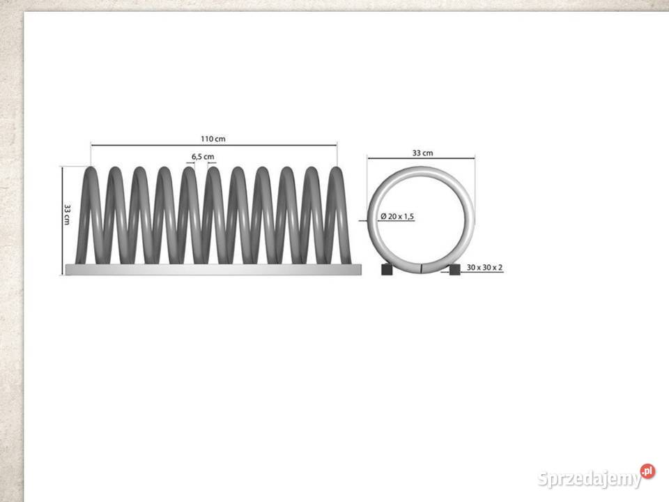 stojak rowerowy SRE004 Architektura ogrodowa Zalesie