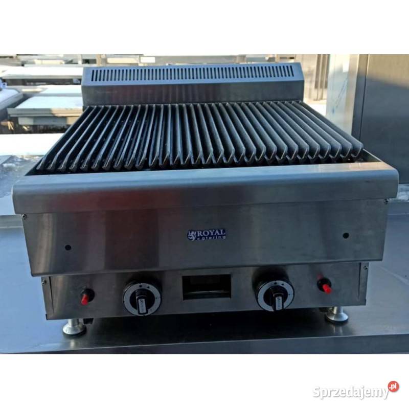 Grill Lava Gazowy Podwójny ROYAL CATERING 144kW Nowe Skalmierzyce