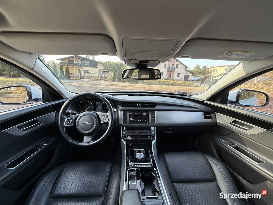 Biały Jaguar XF 2016 wyjątkowy egzemplarz 180KM Samochody osobowe Rybnik sprzedam