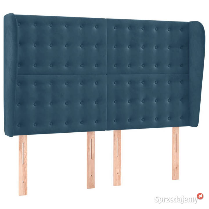 Zagłówek uszak ciemnoniebieski 147x23x118128 Ramy i stelaże Warszawa