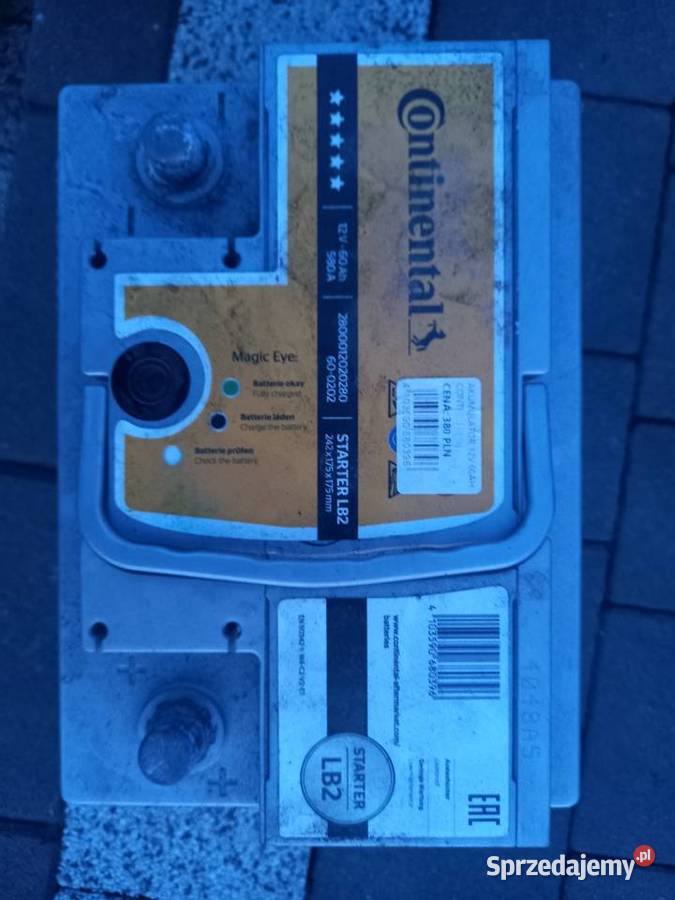 Akumulator 12v 60ah osobowe Kęty