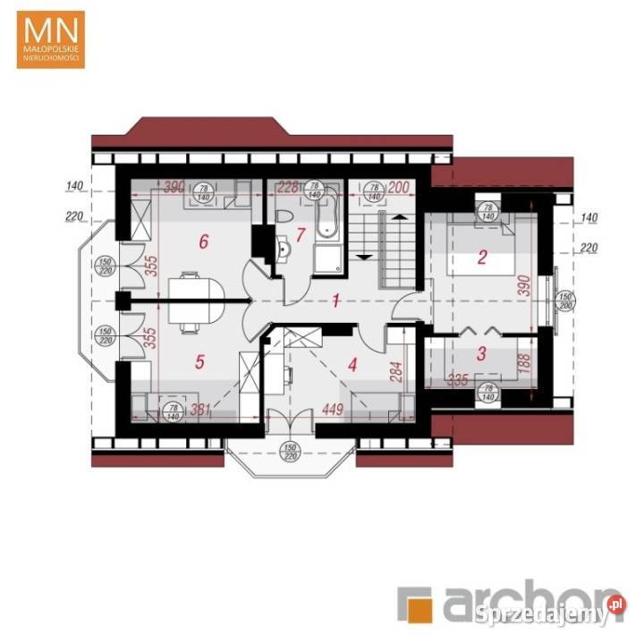 Dom wolnostojący 1674m2 Niepołomice