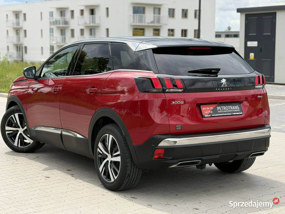 Peugeot 3008 12 131 LED GTLINE Nawigacja Kamera czujnik parkowania
