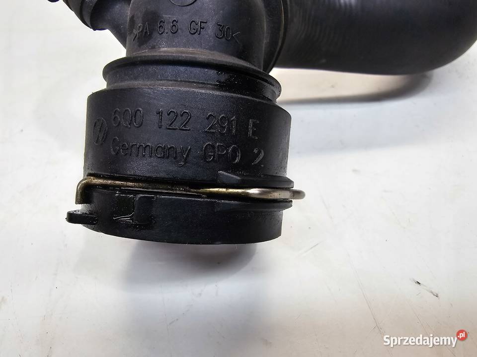 RURA PRZEWÓD WODY AUDI VW SEAT 19 TDI 6Q0122291E osobowe Przystajń