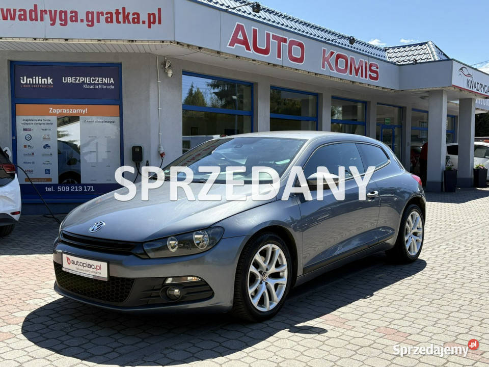 Volkswagen Scirocco Rezerwacja III 2008 centralny zamek Scirocco Tarnowskie Góry