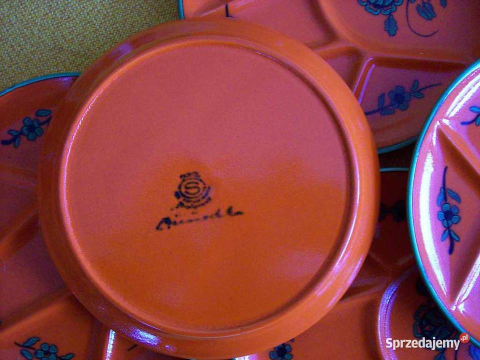 Talerze do Fondue i nie Anuschka Ceramika Wałcz