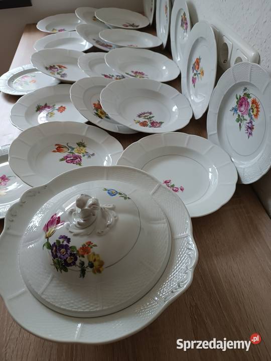 Zestaw obiadowy Dresden Porcelana i szkło Gorlice sprzedam