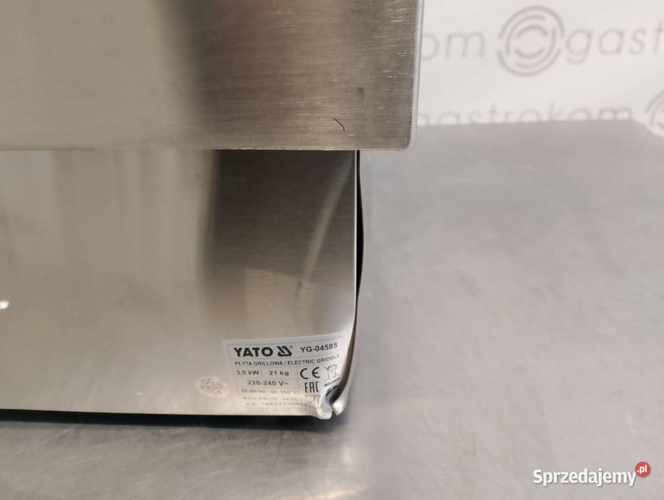 YG04585 ELEKTRYCZNA PŁYTA GRILLOWA GŁADKA 550MM Gastronomia Wrocław sprzedam
