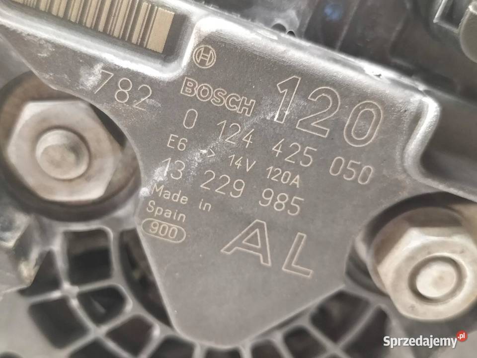 ALTERNATOR 13229985AL 0124425050 16 16V Opel