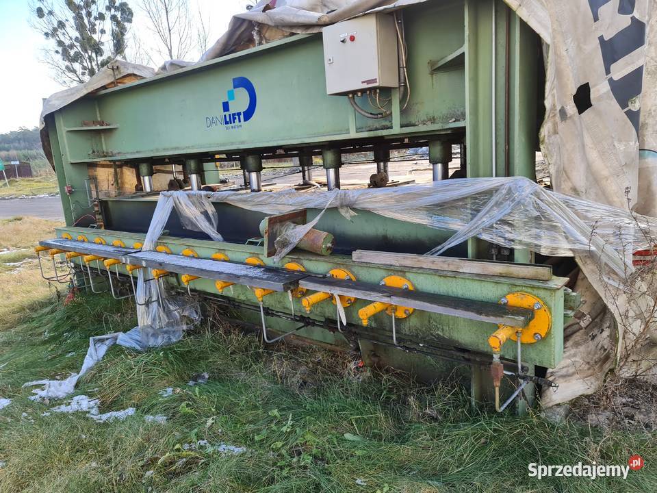 Prasa przelotowa z dociskiem DANLIFT 450 x 140 Karsin