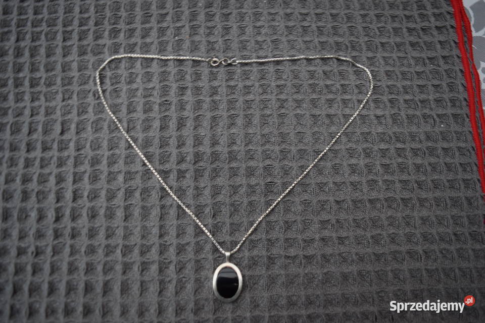 Łańcuszek Srebrny z ZawieszkąDł54Gram 14 Pozostałe Olsztyn sprzedam