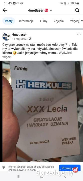 Grawerowanie laserowe naprawa okularów kujawsko-pomorskie Bydgoszcz