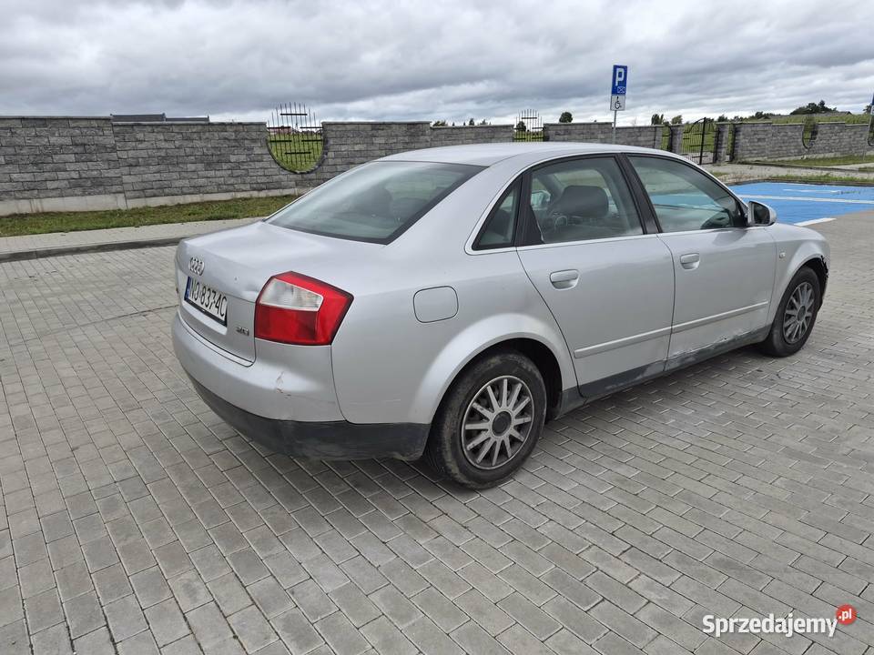 AUDI A4 sprawne na dojazdy 2000r benzyna podlaskie Grajewo