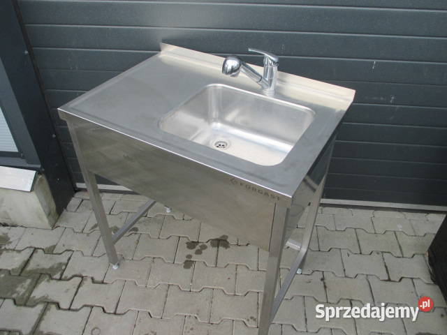 Stół Zlew Jednokomorowy Stal Nierdzewna 805585 Ostrów Wielkopolski sprzedam