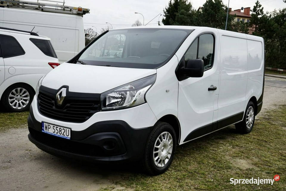 Renault Trafic 16DCI Klima 102 serwis 100 2019r mazowieckie Płock