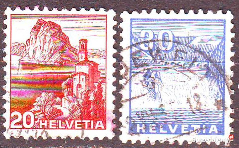 Zn Szwajcaria Mi 276 7 kas 1934 śląskie Gliwice